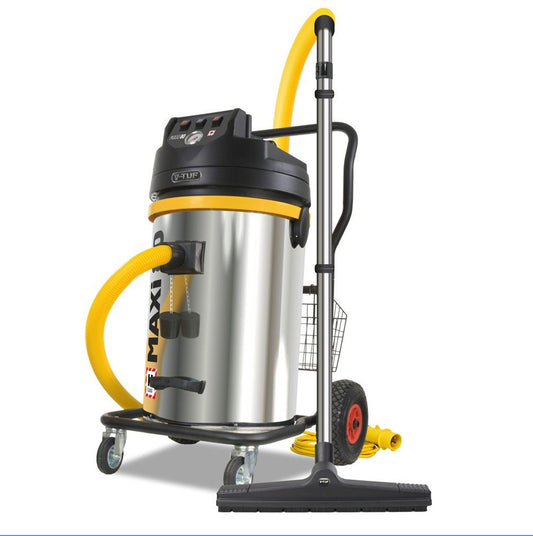 V-tuf MAXI 110V 2400W H CLASS 80L DUST EXTRACTOR + FILTER SHAKER
